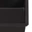 Évier de cuisine à cuve simple en composite de quartz et granite encastrable 32 x 19 po Ruvati - noir minuit --36823462