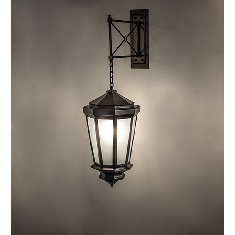 Wesleyan Solid Brass 1 - Light Armed Sconce