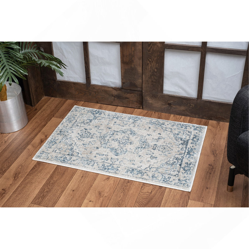 Ivoire 5 pi 3 po X 7 pi 3 po Tapis, Rectangle 5 pi 3 po x 7 pi 3 po