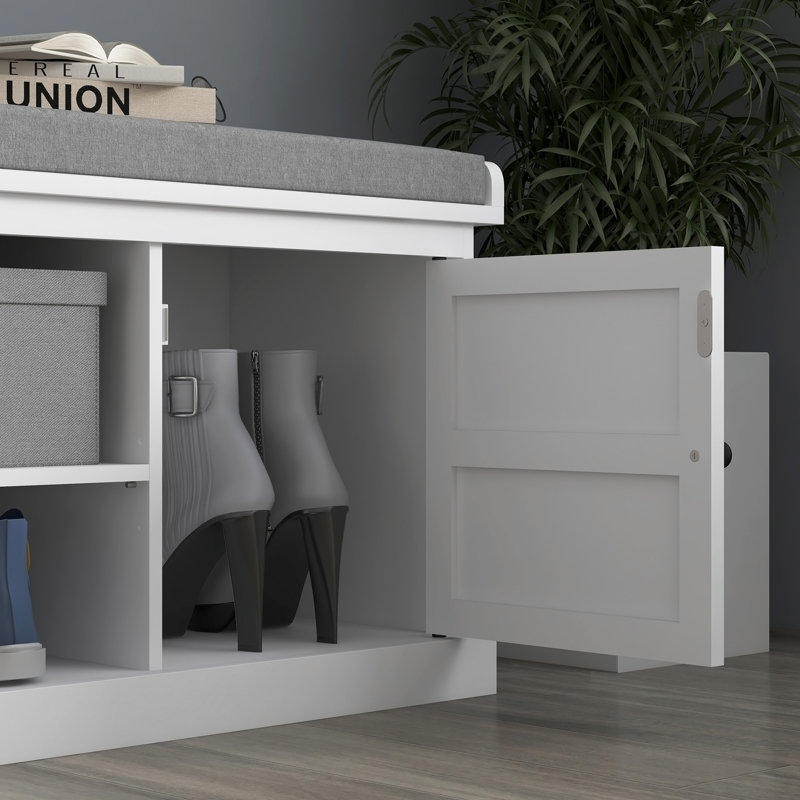 Banc à chaussures avec coussin HOMcom