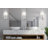 Claudio Contemporary Transitional Iron/Glass LED Vanity Light-44772491-44772489-119338791