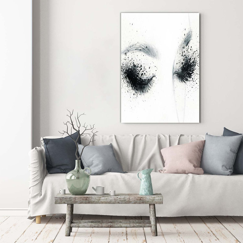 Makeup - Wrapped Canvas Print