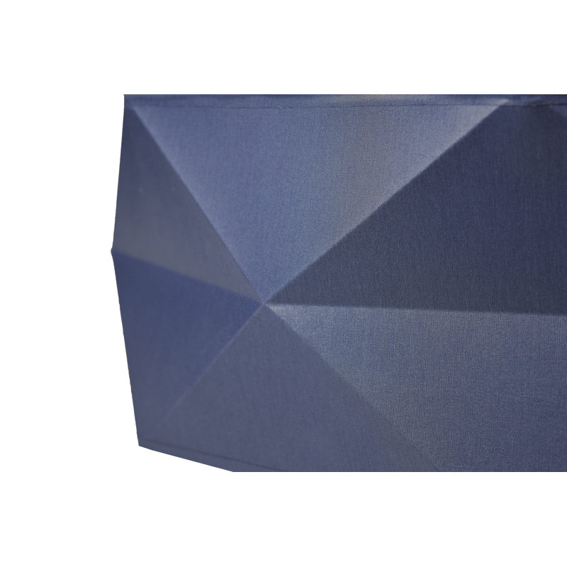 Bowmans Flush Ceiling Light, Blue