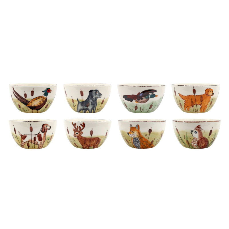 Wildlife Earthenware Cereal Bowl