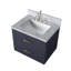 Meuble-lavabo simple l 24 po x P 18 po autoportant avec comptoir en acrylique et robinet-132398348