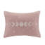 Velours rosé, avec édredon, 3 taies décoratives et coussin, lavable à la machine