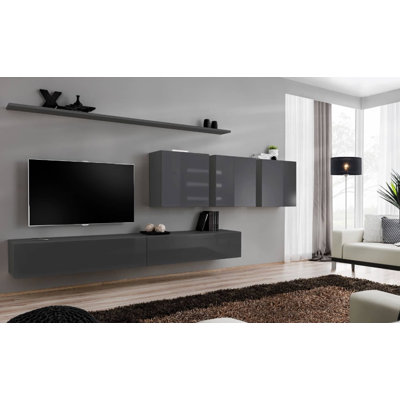 Elenie Unfinished Floating Entertainment Centre for TVs up to 85"