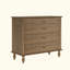 Commode 4 tiroirs avec pied en bois massif-2145691626