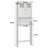 Costillo Freestanding Over The Toilet Storage