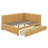 Full Size Upholstered Daybed With 2 Storage Drawers Sofa Bed Frame-1429264840