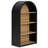 4-Shelf Arched Bookshelf