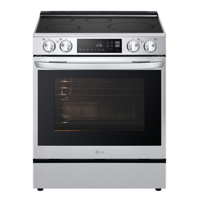 LG Smart Induction Slide-in Range with ProBake Convection® and Air Fry, Print Proof Stainless Steel, 6.3 cu. ft.