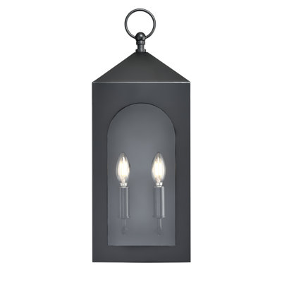 Aadhvika 2 Light Outdoor Wall Sconce