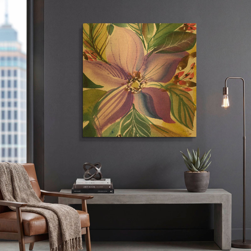 " Floral Burst 2 ", 36"x36"