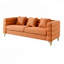 Canapé modulaire surdimensionné 3 places en tissu confortable pour le salon - siège profond avec 3 coussins lombaires pour une relaxation accrue-727511135