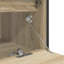 Bathroom Basin Cabinet With Drawers Sonoma Oak 60X34.5X60 Cm-353904943-353904930
