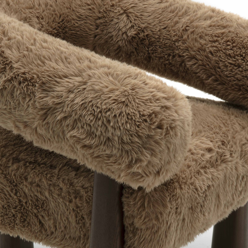 Fauteuil d'appoint Spara, Taupe