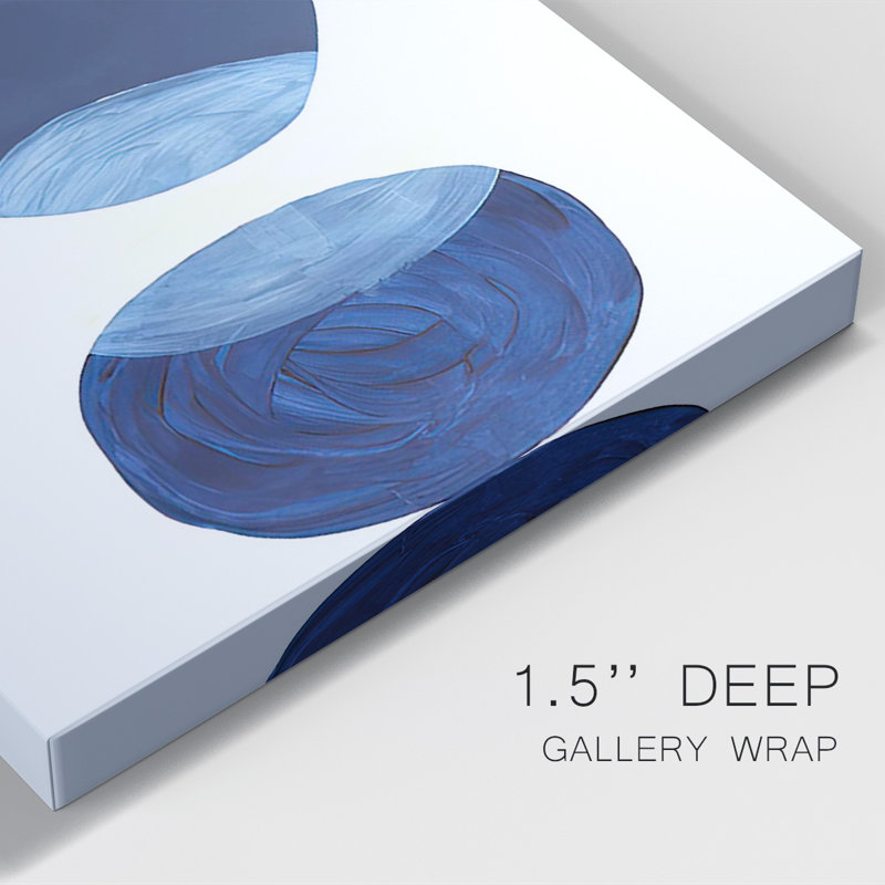 «Ultramarine Orbs IV», reproduction sur toile, H 60 po x l 40 po
