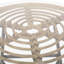 Table d'appoint avec plateau en verre trempé