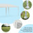 30 Ft. W x 10 Ft. D Steel Party Tent