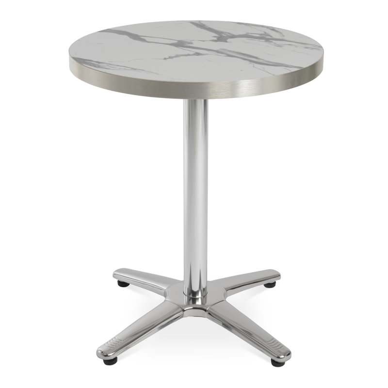Table de salle à manger Lamer, H 30 po x L 27 po x l 27 po