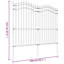 Meyerwood Black Metal Fence Panels Included-1996559086