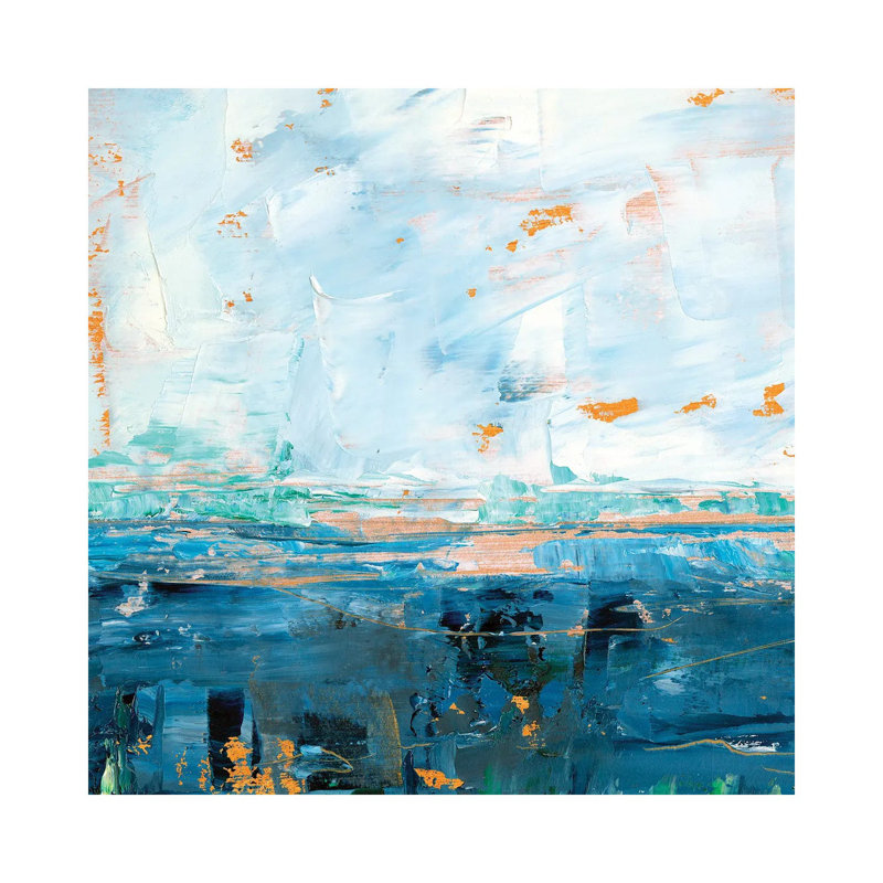 Toile en métal Stepreix - Serene Seascape II par Ethan Harper