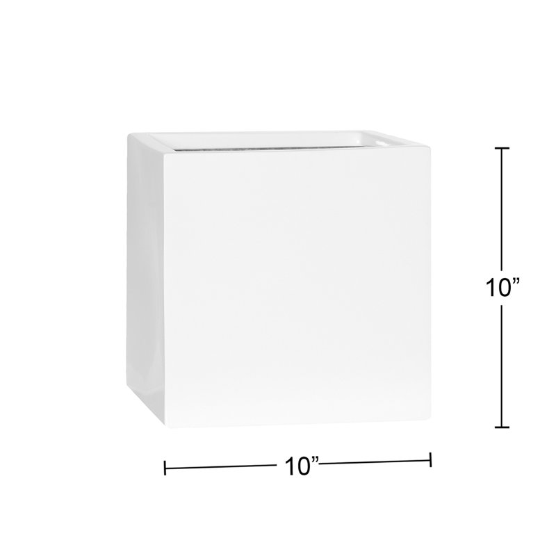 Arzate Handmade Pot Planter, 10" H x 10" W x 10" D