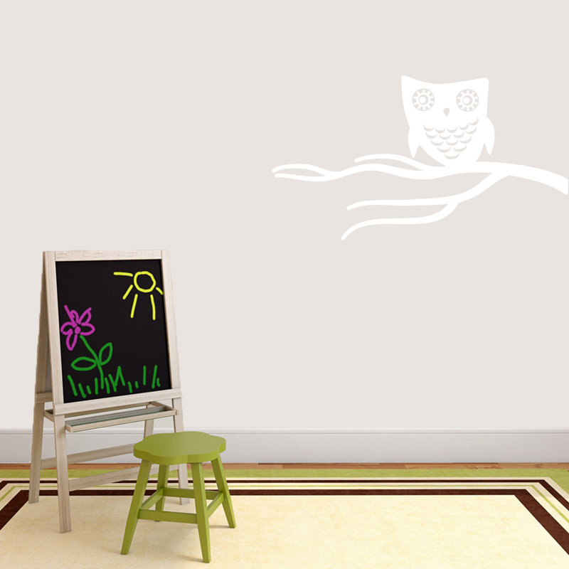 Animals Non-Wall Damaging Wall Decal, White
