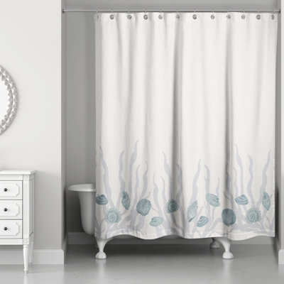 Rideau de douche simple Leetsburg