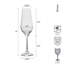Grace 8oz. Champagne Flutes