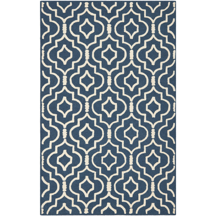 Sol Geometric Wool Hand Woven Area Rug