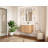 Hampton Floating Oak 30 In. W X 22 In. D Single Sink Bathroom Vanity In Dark Natural With 2 In.-110408700