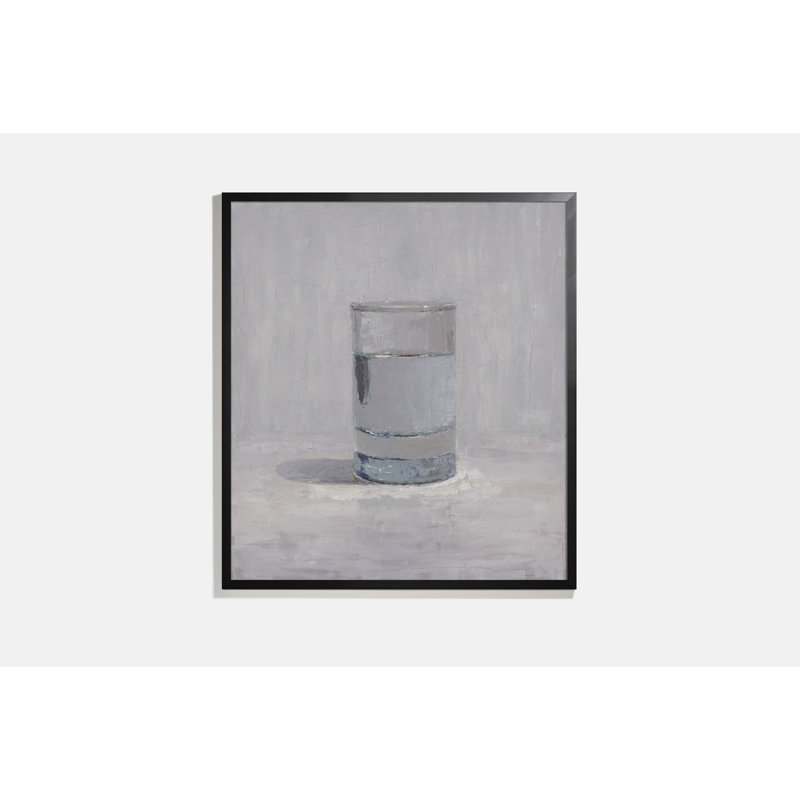 Chilled Water Print by Brian Blackham, Black
