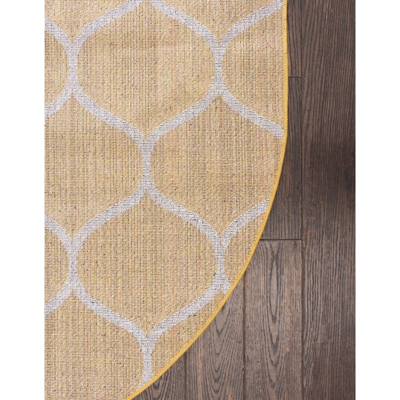 Tellaro Abstract Indoor Rug, Oval 5' x 8'