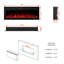 Inserts de foyer électriques intelligents Abria-752772279