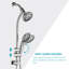Pomme de douche double multifonction avec système de spa-70533103
