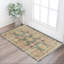 Tapis gris anthracite tissé à la main-1415238944