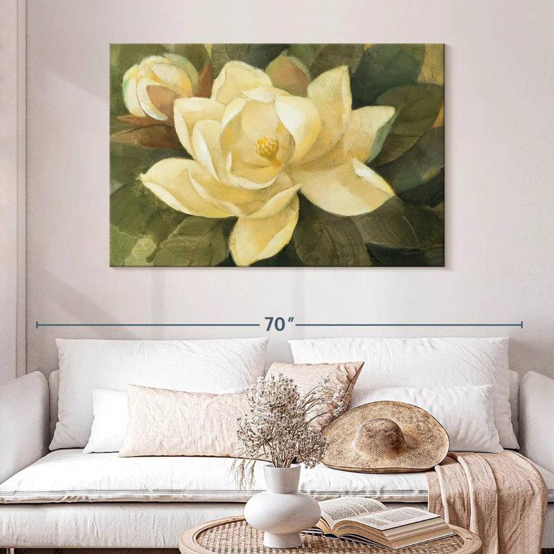 Harnek majestueux magnolia, H 32 po x l 48 po