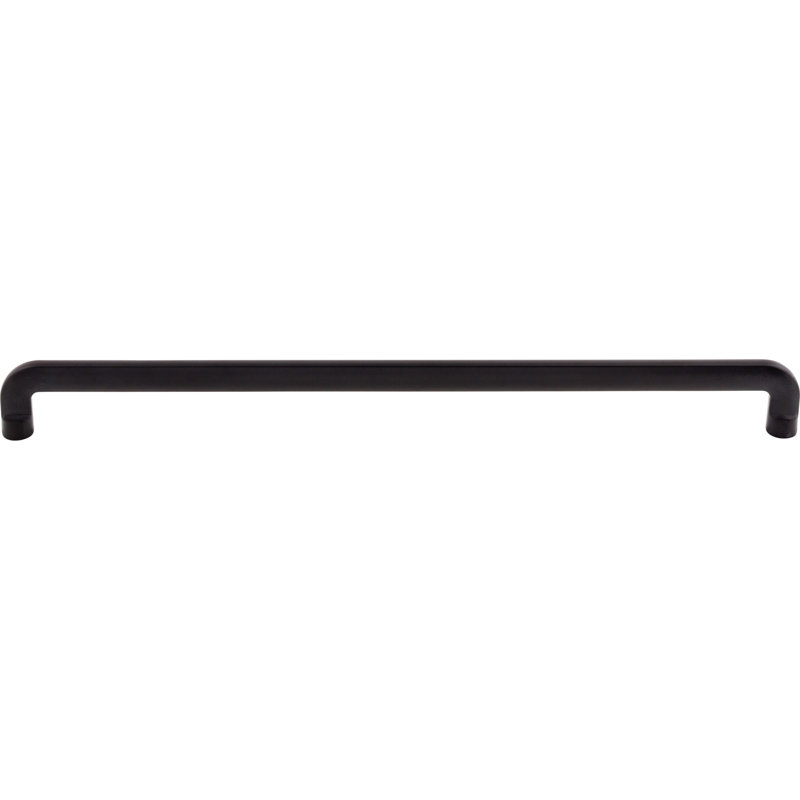 Hartridge Bar pull, Flat Black, 12" Center to Center