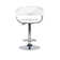 Carmelyn Swivel Upholstered Adjustable Height Counter Stool with Metal Frame