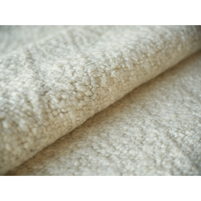 Kokomo Flatweave Wool Area Rug in Silver, Rectangle 12' x 15'