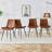 18'' H Upholstered Metal Side Chair-148733713-141374947