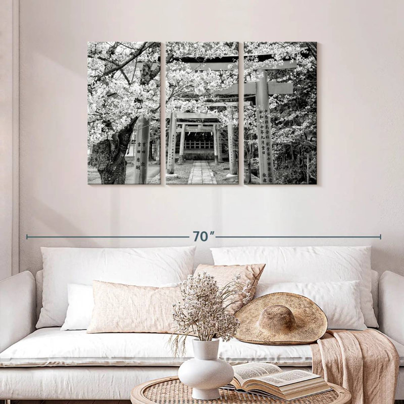 Sanctuaire Sebbie Yoshida Torii, H 28 po x l 45 po