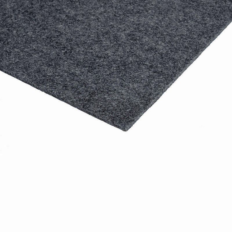 Carreau de tapis autocollant 24 po x 24 po, Noir