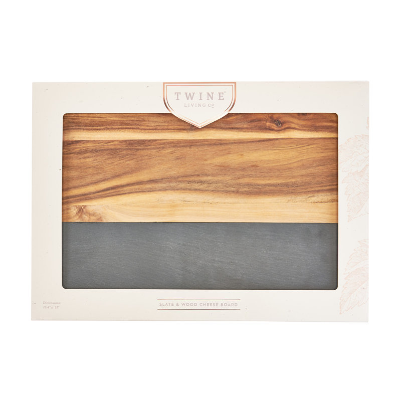 Planche à découper en bois d’acacia simple Farmhouse
