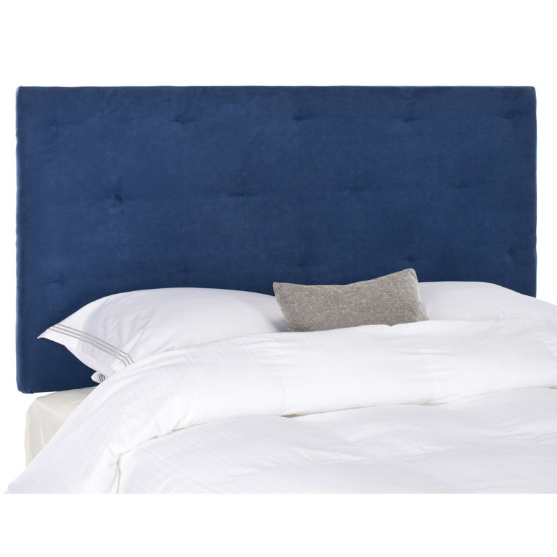 Orpington Upholstered Panel Headboard, Queen, Blue
