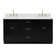 Hamlet 67'' Double Bathroom Vanity with White Quartz Top