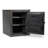 Diamond Fire/Waterproof Home & Office Safe with Electronic Lock, Dark Gray Hammertone-96901181