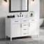 Ensemble de meuble-lavabo 48 po avec lavabo, 4 tiroirs, 2 tablettes et 2 portes-133410558